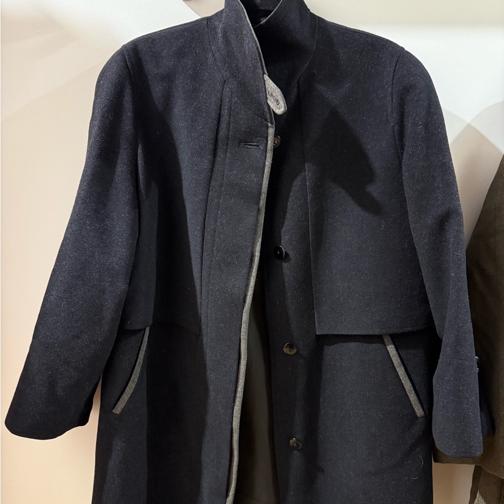 Alpaga wool coat